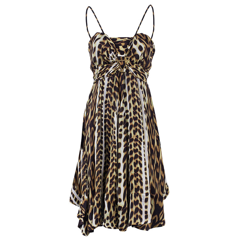 just cavalli leopard dress