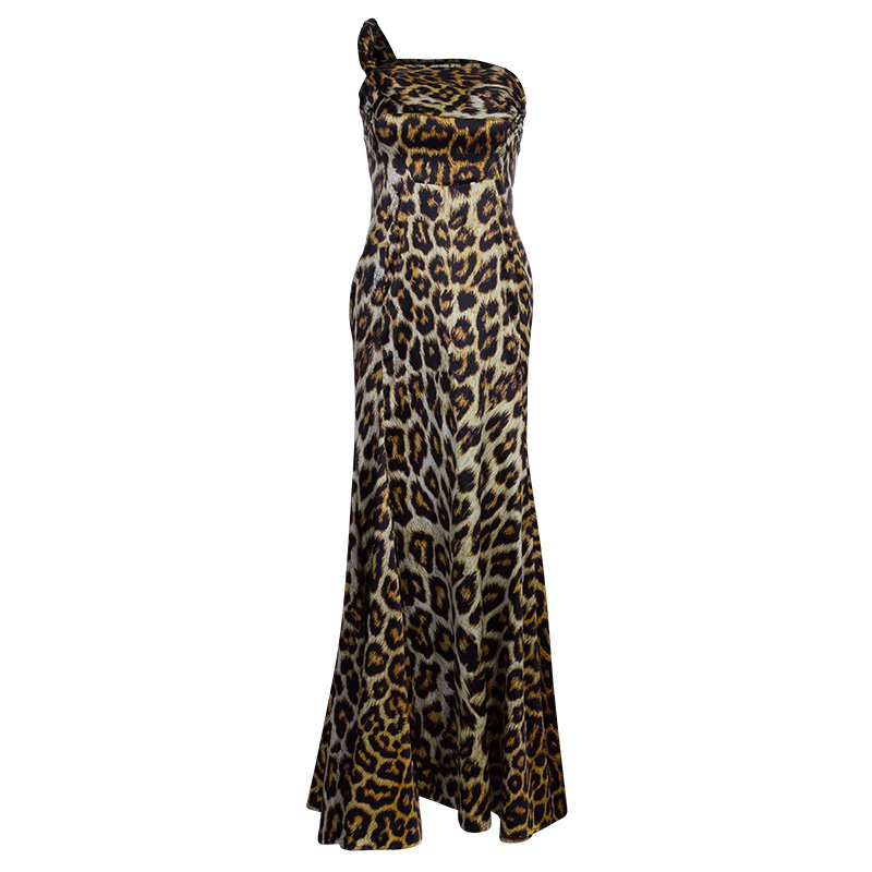 just cavalli leopard dress