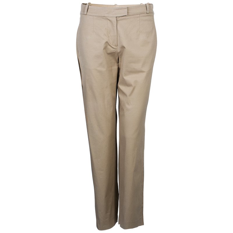 Kenzo Khaki Casual Trousers M