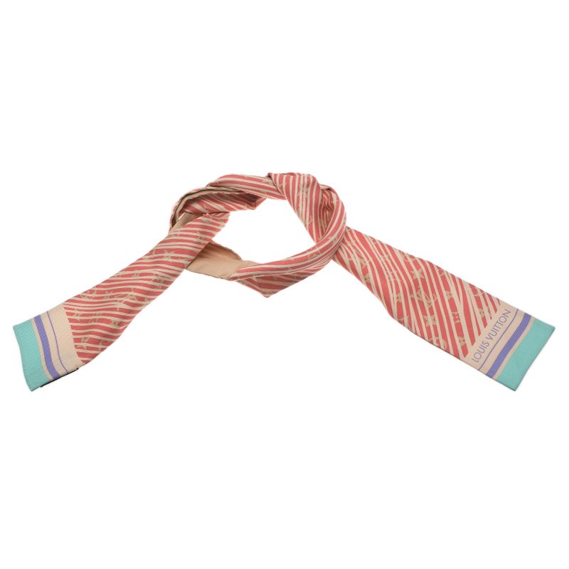 مملوكة مسبقًا وشاح لوي فيتون حرير ألمازينغ مينث