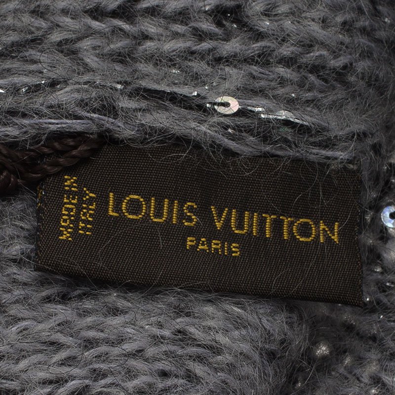 Louis Vuitton Monogram Glitter Beanie w/ Tags - Grey Hats, Accessories -  LOU84658