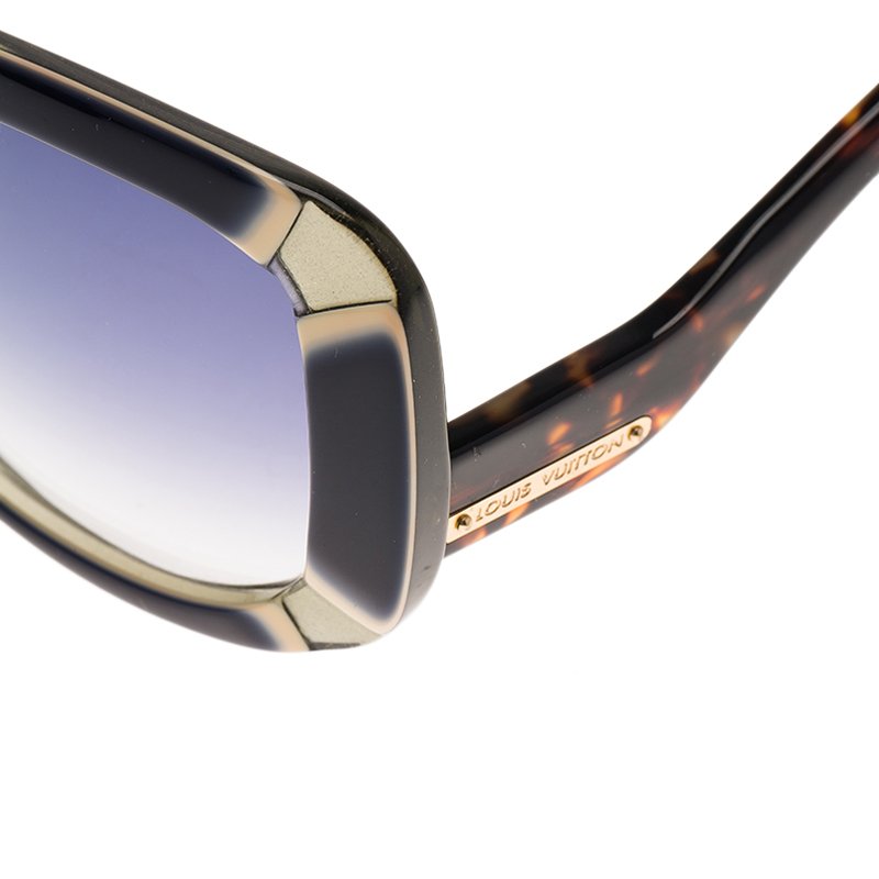 Louis Vuitton Red Z0688 Tint Anemone Gradient Rectangle Sunglasses