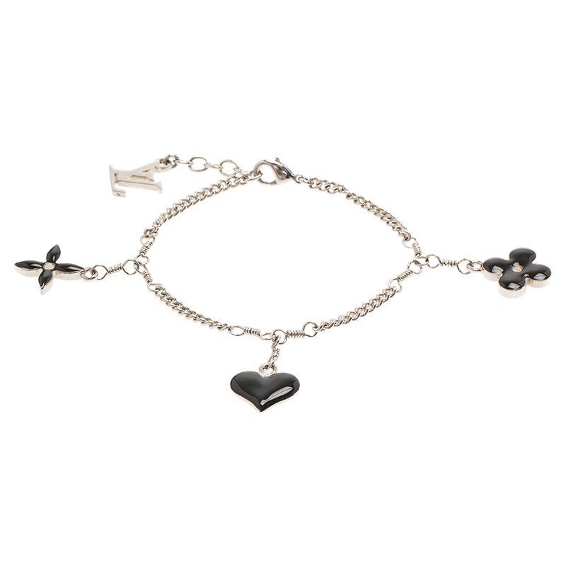 Louis Vuitton Enamel Sweet Monogram Charm Bracelet - Brass Charm, Bracelets  - LOU771062