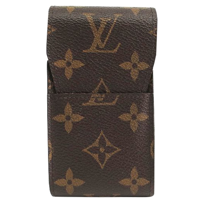 Pre Owned Louis Vuitton Monogram Canvas Cigarette Case