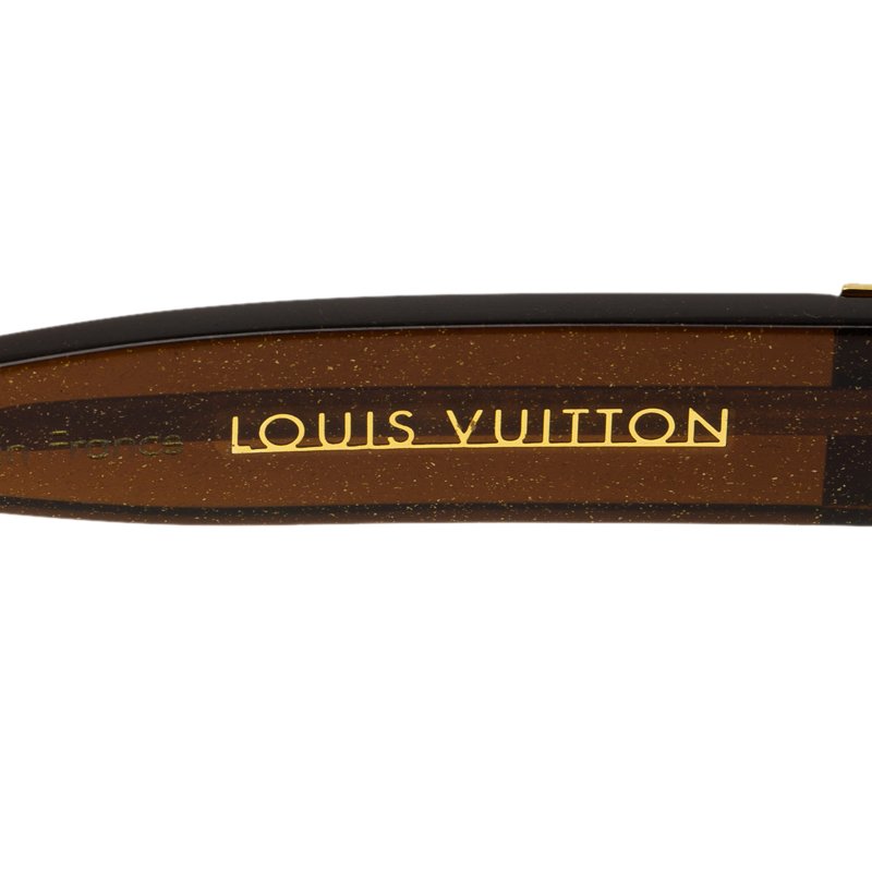 Louis Vuitton Oversized Soupcon Sunglasses in Brown Acetate Plastic  ref.1025610 - Joli Closet