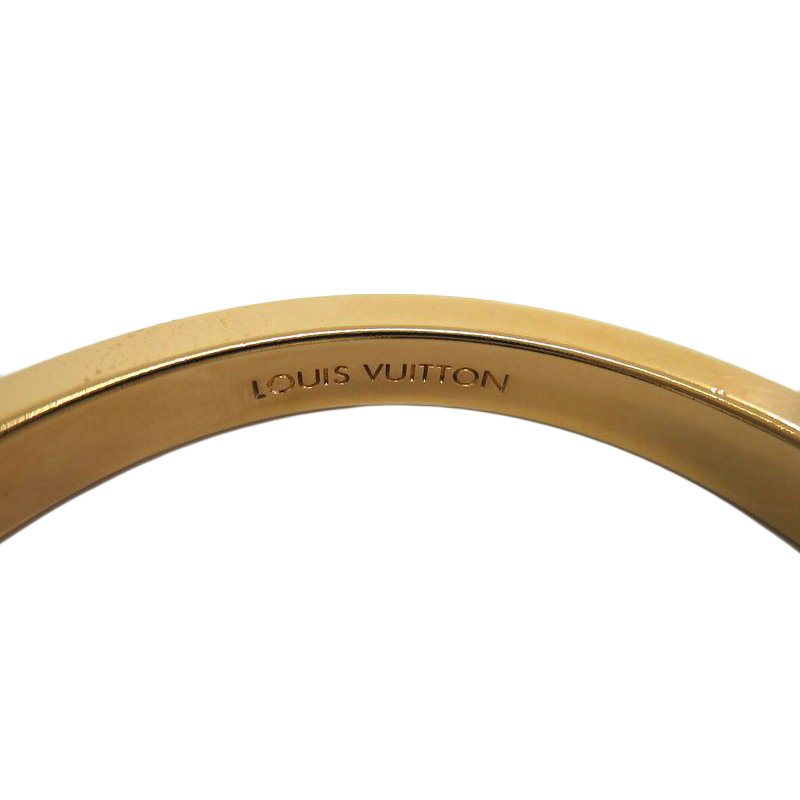 LOUIS VUITTON Gimmie a Clue Bracelet Plastic / Gold Plated  purple/GoldHardware