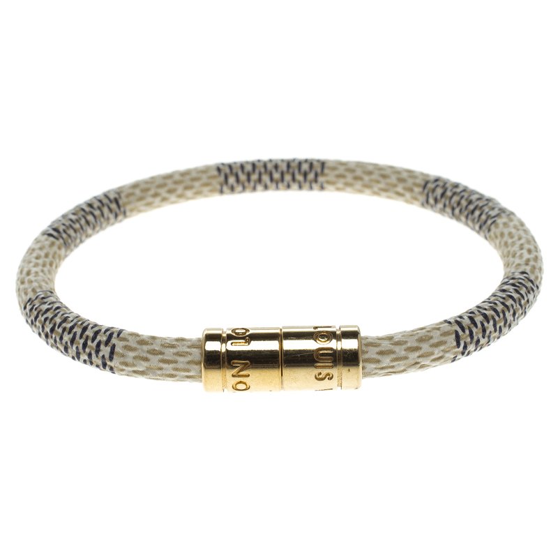 Louis Vuitton Keep It Damier Azur Bracelet 17cm
