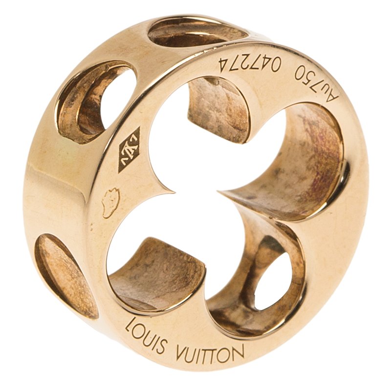 Louis Vuitton Empreinte 18k Rose Gold Pendant
