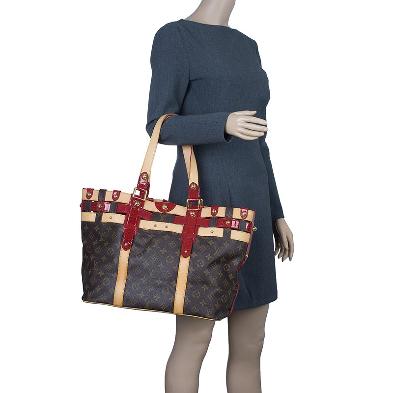 Louis Vuitton Monogram Rubis Salina GM - Brown Totes, Handbags - LOU609468