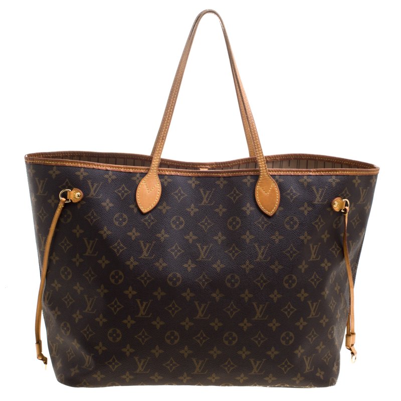 Louis Vuitton Monogram Canvas Neverfull GM Bag