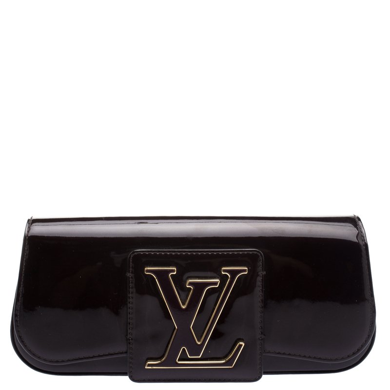 Louis Vuitton Amarante Monogram Vernis Ana Chain Clutch Louis Vuitton | The  Luxury Closet