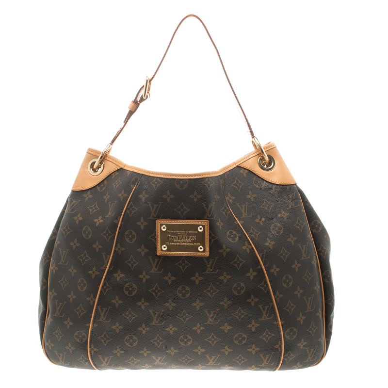 Pre Owned Louis Vuitton Monogram Canvas Galliera GM Bag
