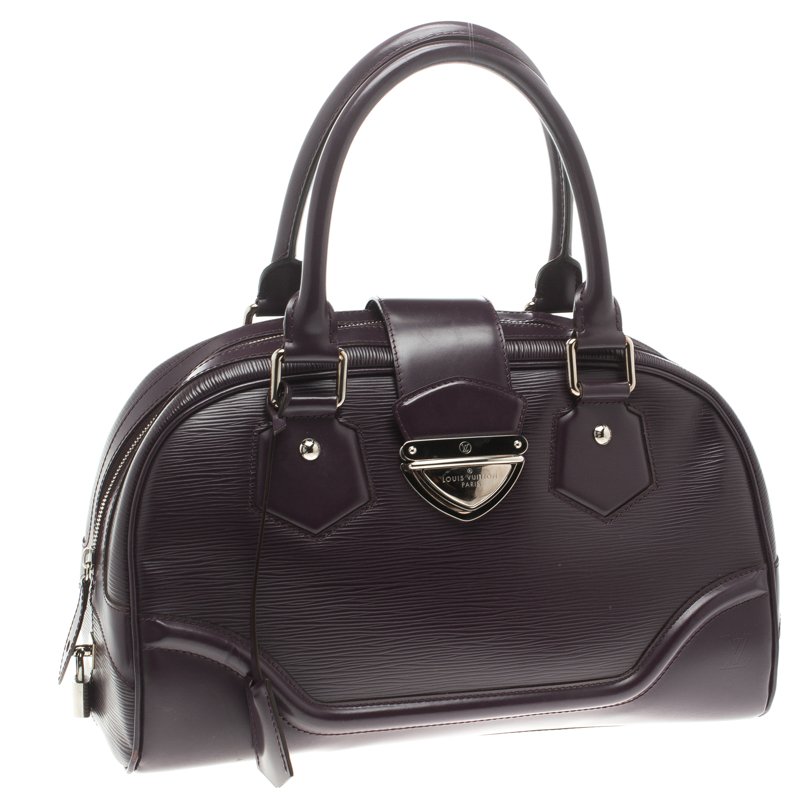 Louis Vuitton Montaigne Bowling Bag Epi Leather GM Neutral 121292397