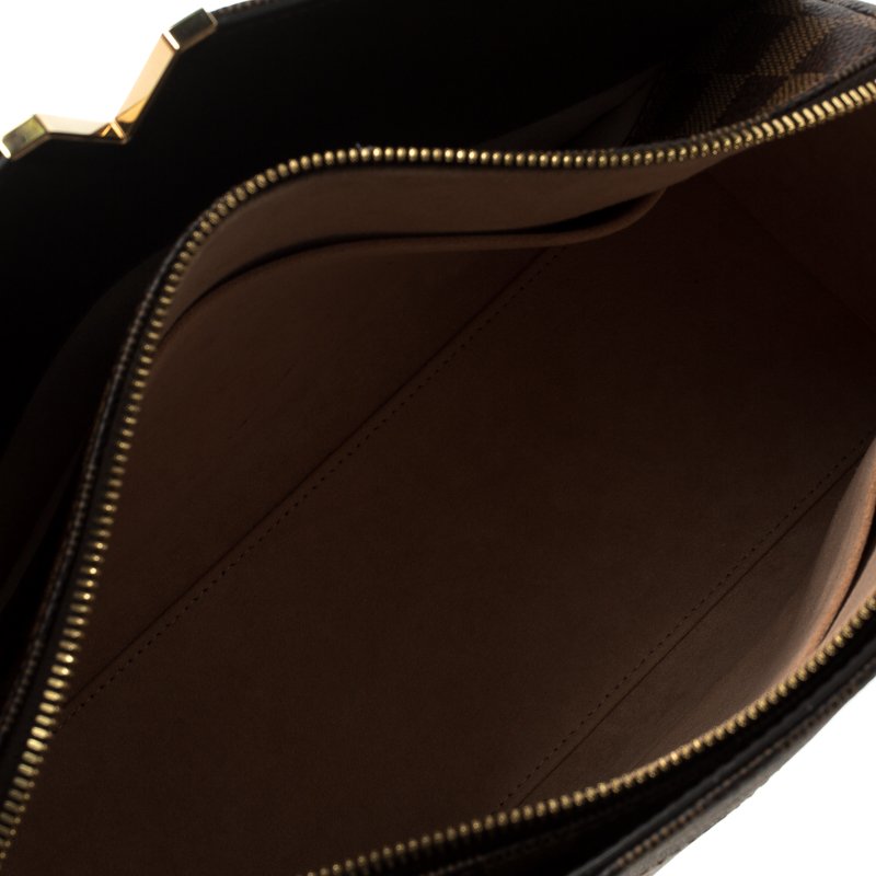 Louis Vuitton Kensigton Bowling Bag Damier Ebene - THE PURSE AFFAIR