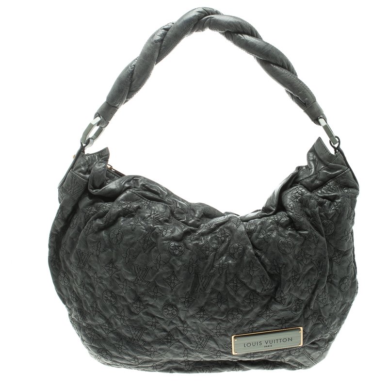Louis Vuitton Anthracite Monogram Leather Olympe Nimbus GM Bag