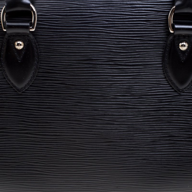 Jasmin leather handbag Louis Vuitton Black in Leather - 33357928