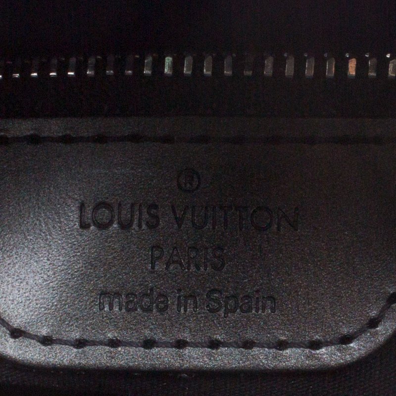 Louis Vuitton Monogram Mat Stockton M55112 Black Leather Pony-style  calfskin ref.944697 - Joli Closet