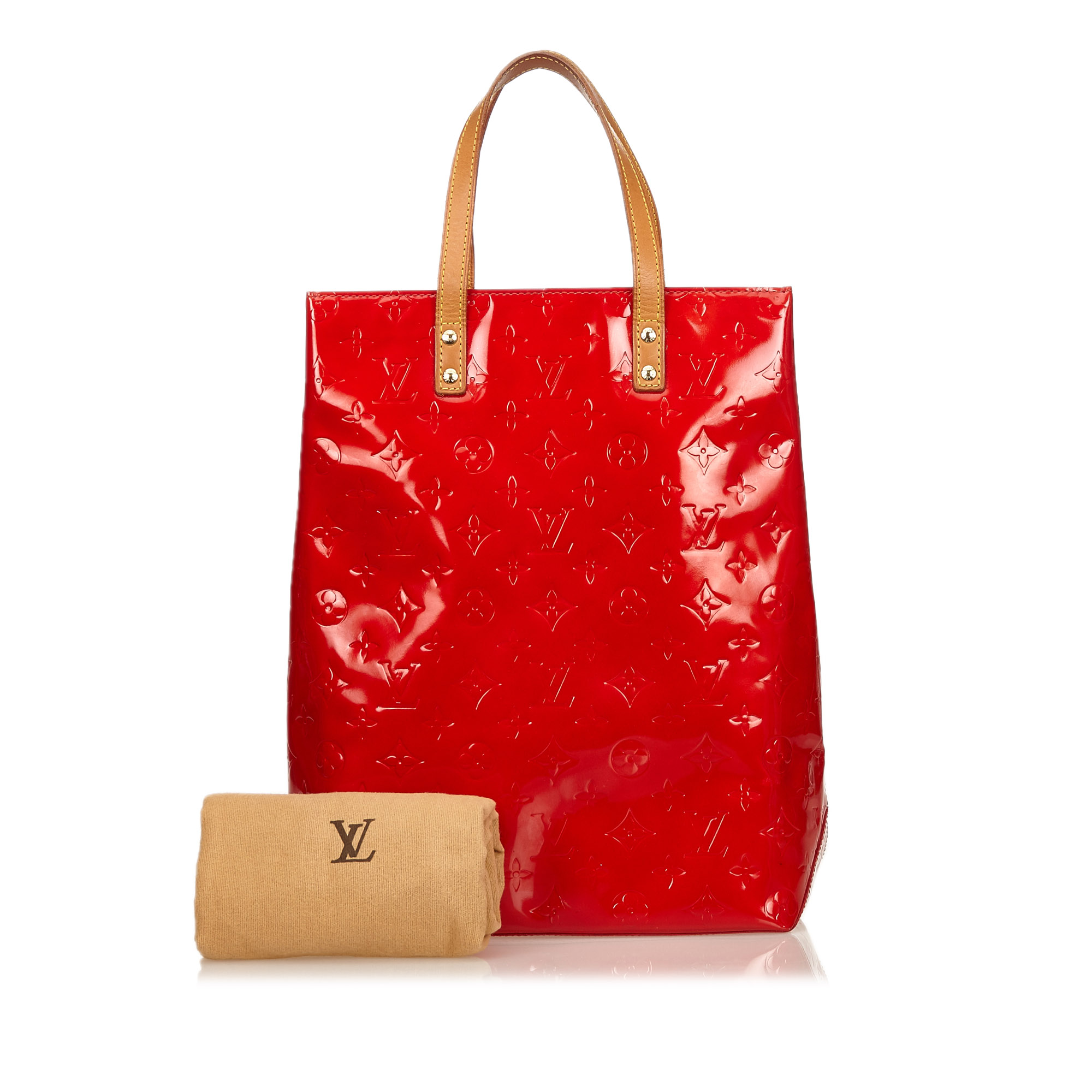 Louis Vuitton - Authenticated Short - Cotton - Elasthane Red Plain for Women, Never Worn