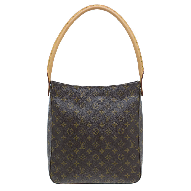 Pre Owned حقيبة لوي فيتون لوبنغ جي إم نقش حرفي
