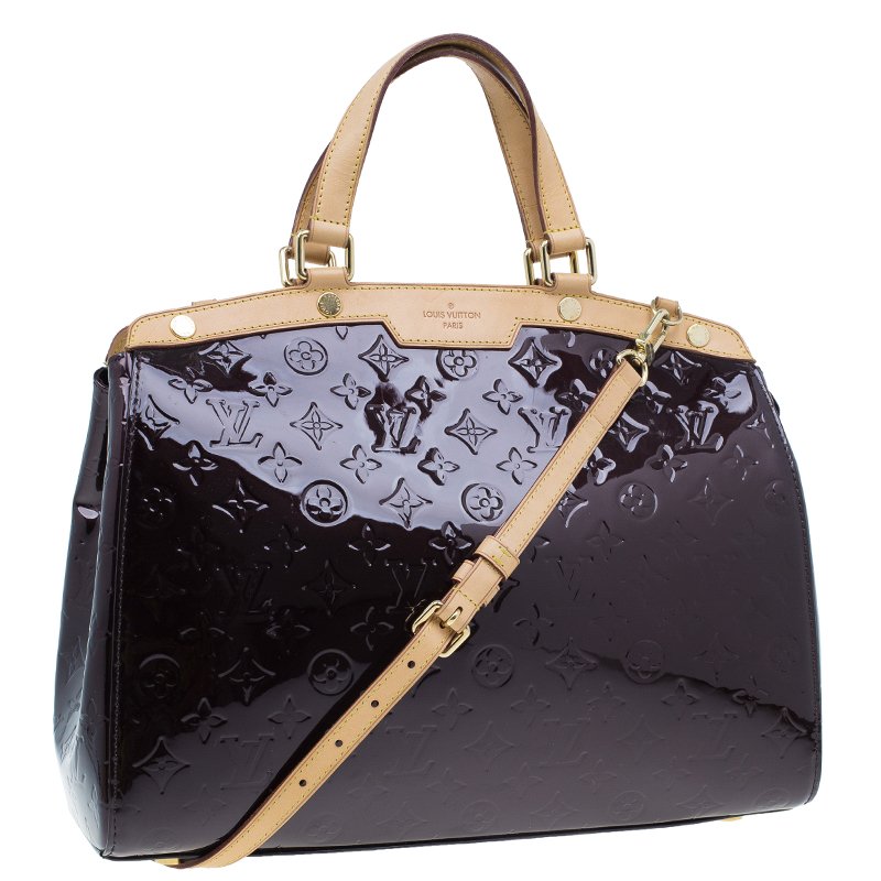 Louis Vuitton Amarante Monogram Vernis Brea MM Bag Louis Vuitton | The  Luxury Closet