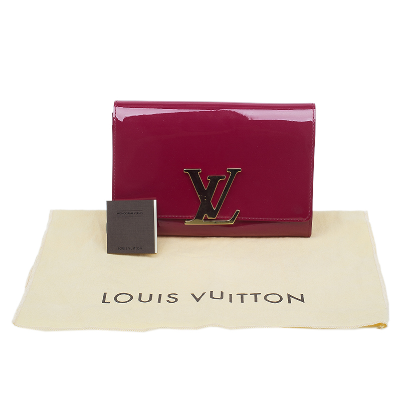 Louis Vuitton Vernis Louise Clutch - Pink Clutches, Handbags - LOU807530