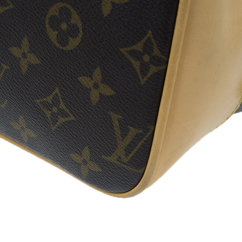 Louis Vuitton Monogram Riveting Handbag in Brown Coated Canvas Cloth  ref.560459 - Joli Closet