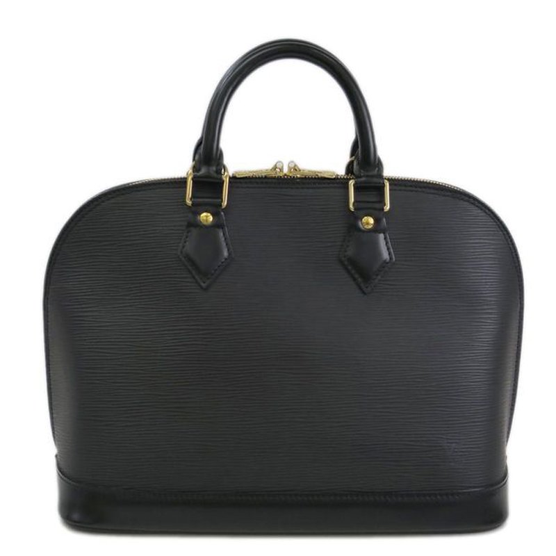 Louis Vuitton Noir Epi Leather Alma PM