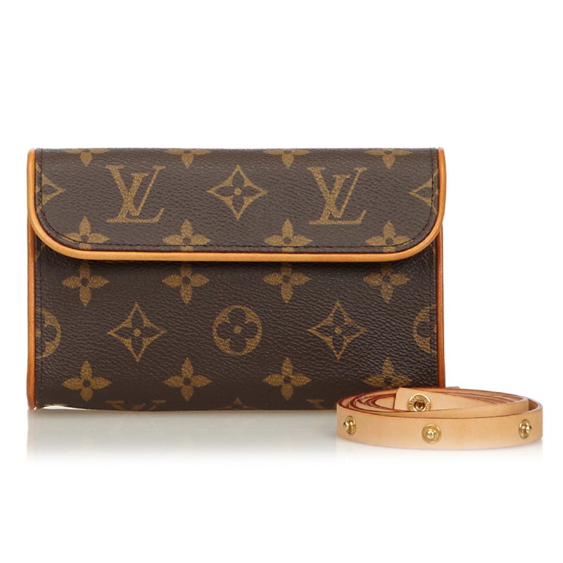 Louis Vuitton Brown Monogram Canvas Pochette Florentine Shoulder Bag Louis  Vuitton | The Luxury Closet