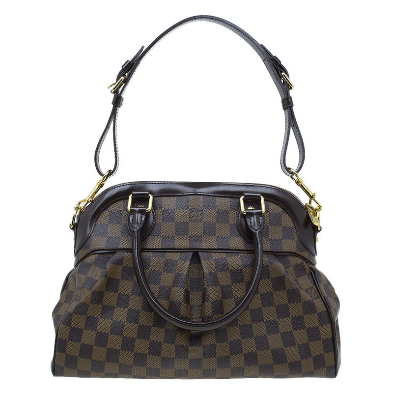 مملوكة مسبقًا Louis Vuitton Damier Ebene Canvas Trevi Satchel PM Bag