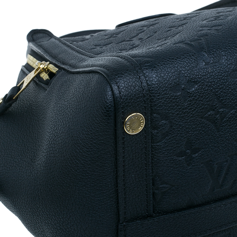 Louis Vuitton Marais MM bag in Monogram Empreinte leather Black ref.290714  - Joli Closet
