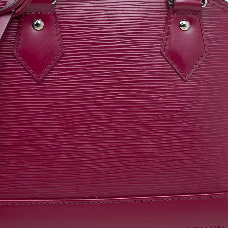 Alma louis vuitton bag Blue Exotic leather ref.525044 - Joli Closet