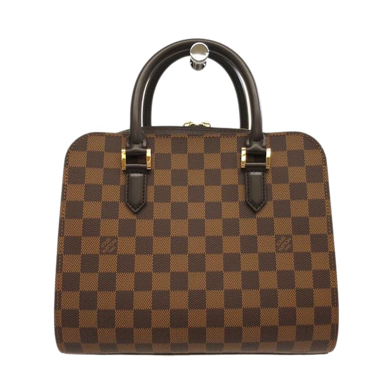 Pre Owned Louis Vuitton Damier Ebene Triana Tote