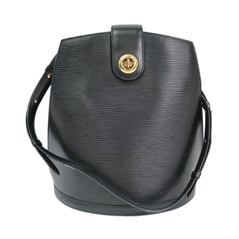 Louis Vuitton Black Epi Leather Cluny Bucket Shoulder Bag Louis Vuitton | TLC