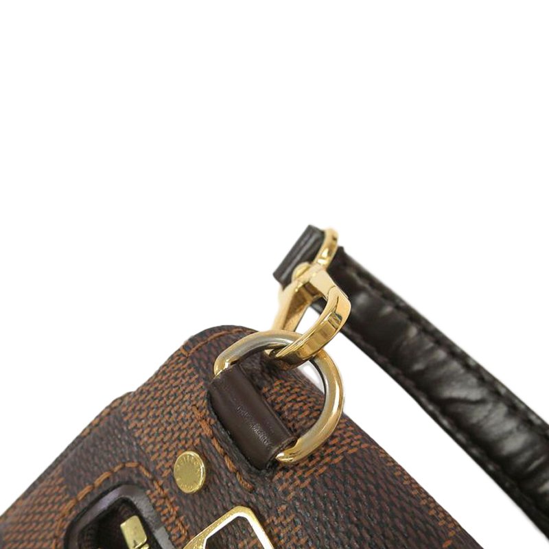 Hoxton linen crossbody bag Louis Vuitton Brown in Linen - 28243757