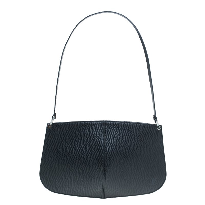 Louis Vuitton Black Epi Leather Demi Lune Pochette Bag Louis Vuitton | TLC