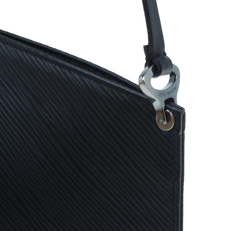 Louis Vuitton Epi Kouril Black Pochette Demi-Lune – My Haute