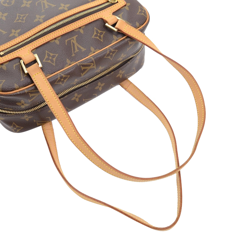 Louis Vuitton Cite MM Monogram Canvas Leather Shoulder Bag – Brandoll