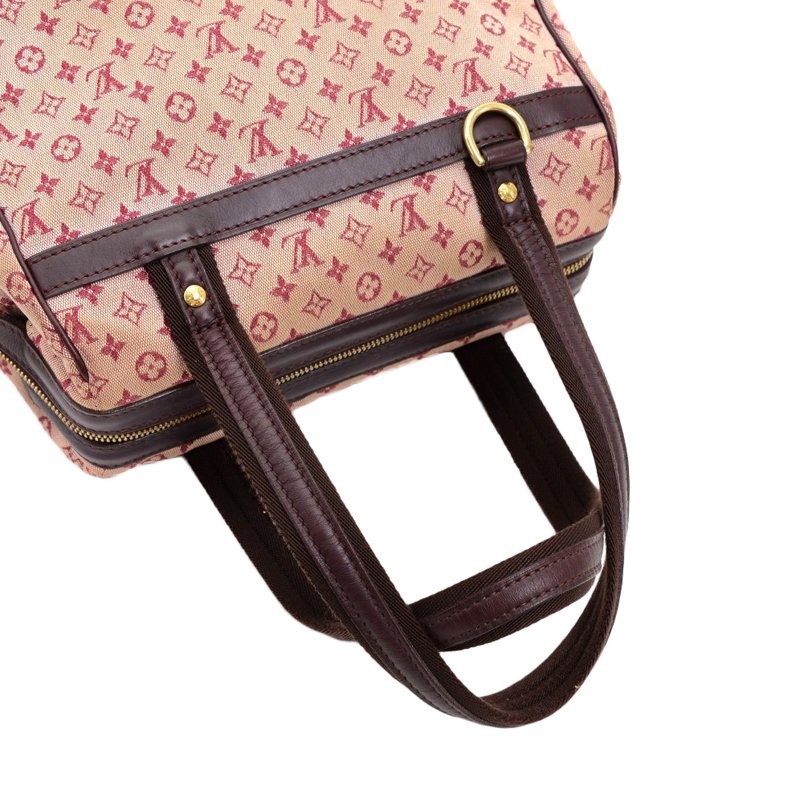 Louis Vuitton Red Monogram Mini Lin Josephine PM Bag at 1stDibs