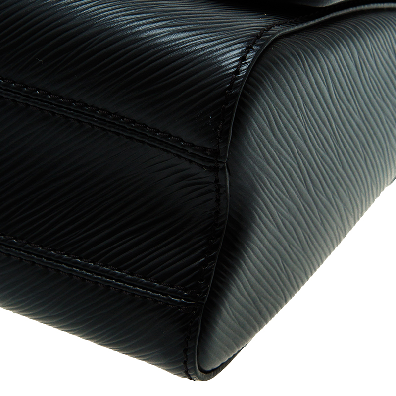 Louis Vuitton Pillow Twist Bag Epi Leather MM Black 22282750