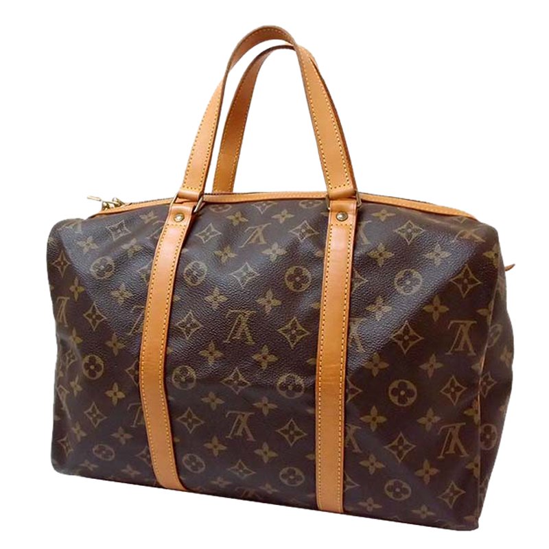 Louis Vuitton Louis Vuitton Sac Souple 35 Monogram Canvas Duffle