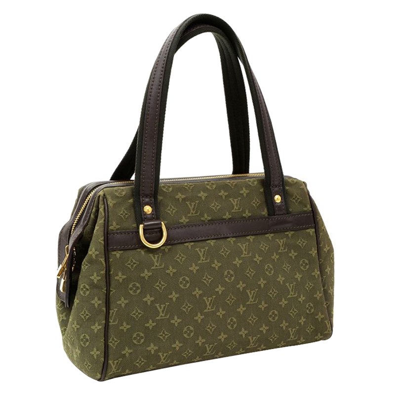 Louis Vuitton Monogram Mini Lin Josephine PM Speedy Boston Bag