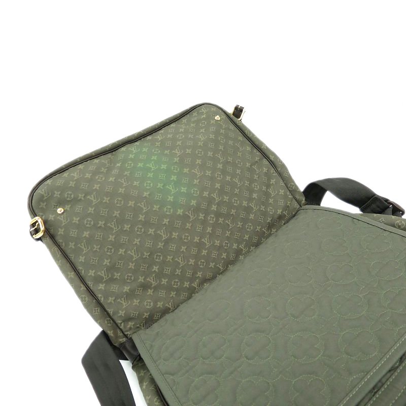 Louis Vuitton Green Vintage Monogram Mini Lin Sac Maman Messenger One Size  - 57% off