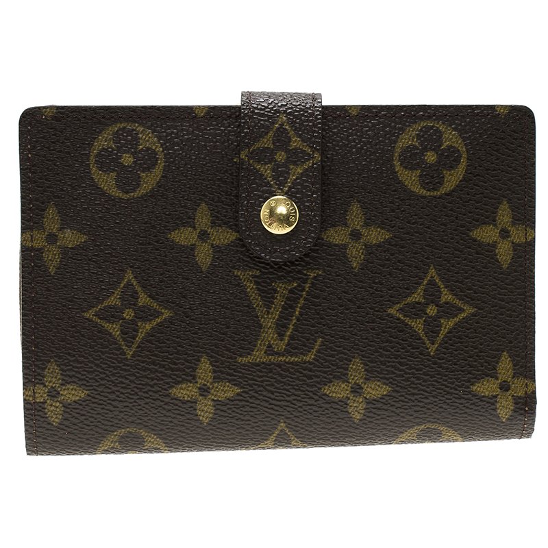 Pre Owned محفظة لوي فيتون فرينش كانفاس بني مونوغرامي