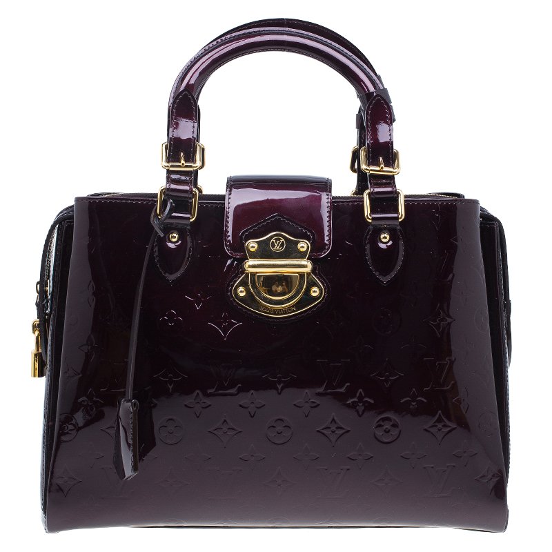 Pre Owned حقيبة لوي فيتون ميلروز أفينيو فيرنيه بني محمر مونوغرامي