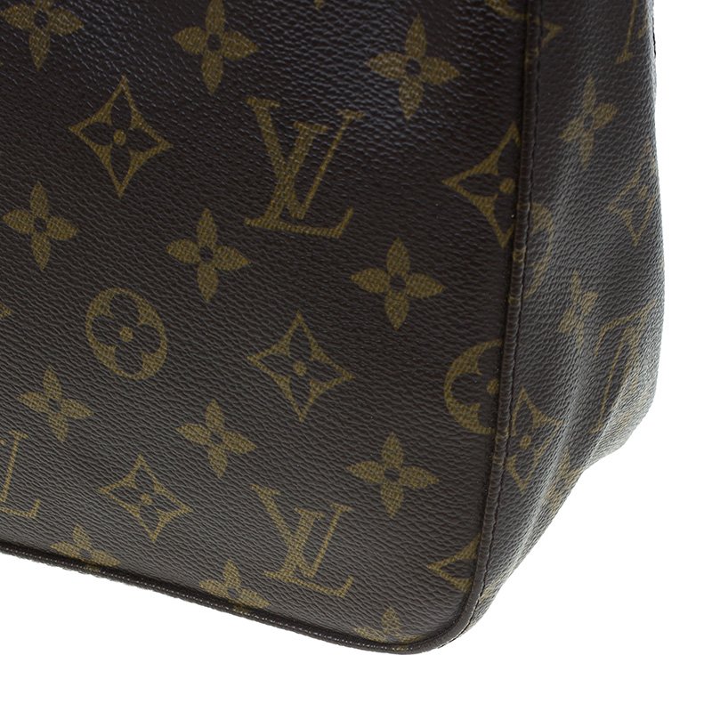 Loop cloth handbag Louis Vuitton Camel in Cloth - 32621507