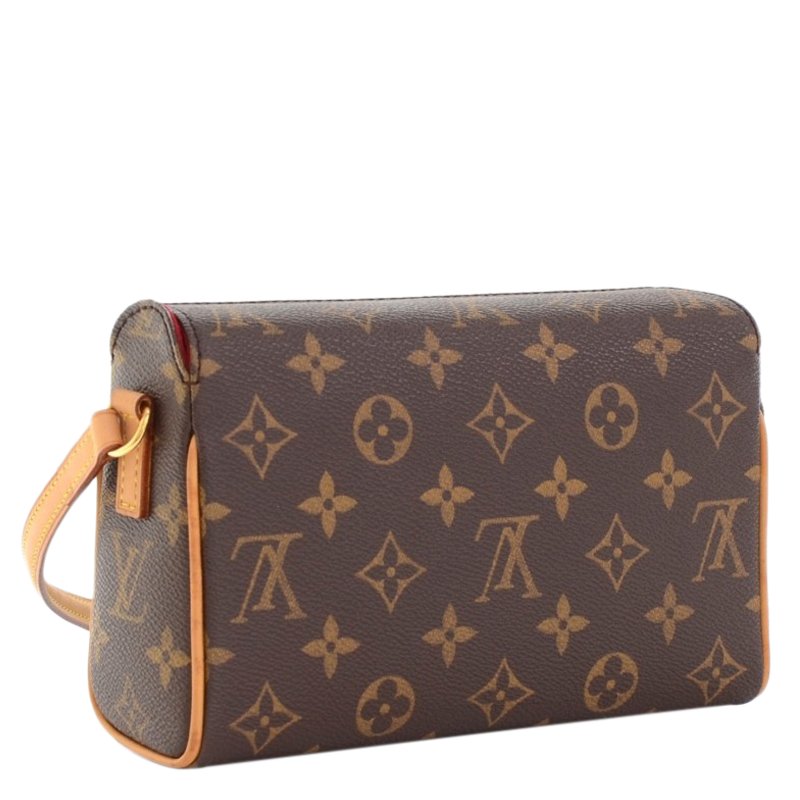 Recital handbag Louis Vuitton Brown in Synthetic - 37710416