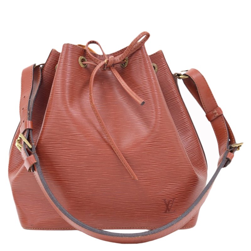 Pre Owned حقيبة لوي فيتون بيتيت نوي جلد أيبي كينيان فاون