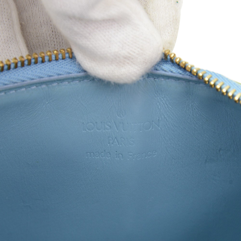 Louis Vuitton Vert Impression Monogram Vernis Lexington Pochette Bag Louis  Vuitton
