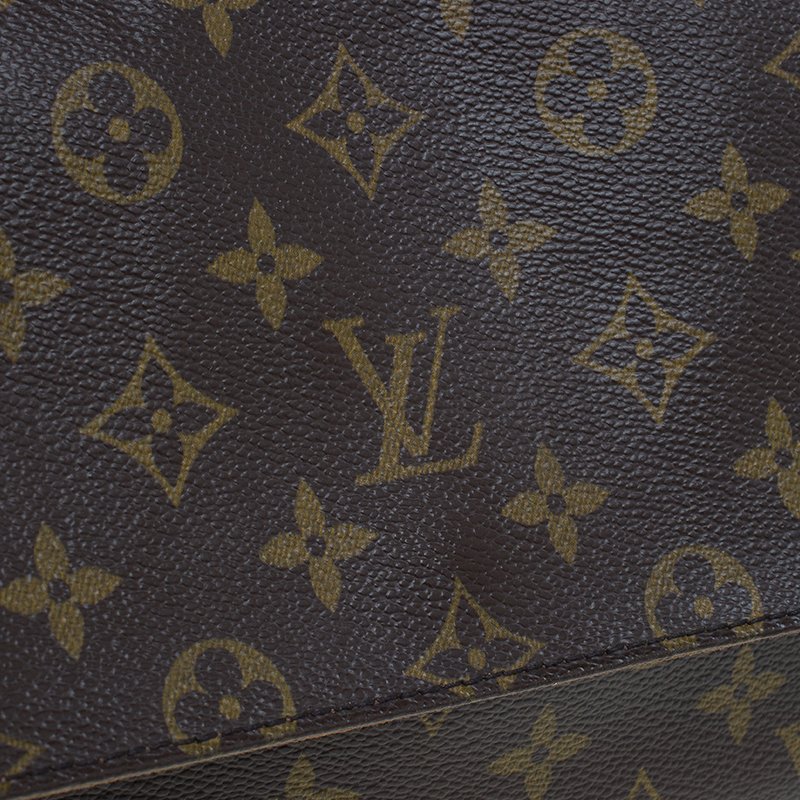 Looping handbag Louis Vuitton Brown in Polyester - 31397435