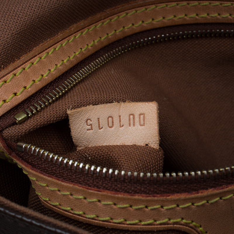 Loop cloth handbag Louis Vuitton Brown in Cloth - 27642244